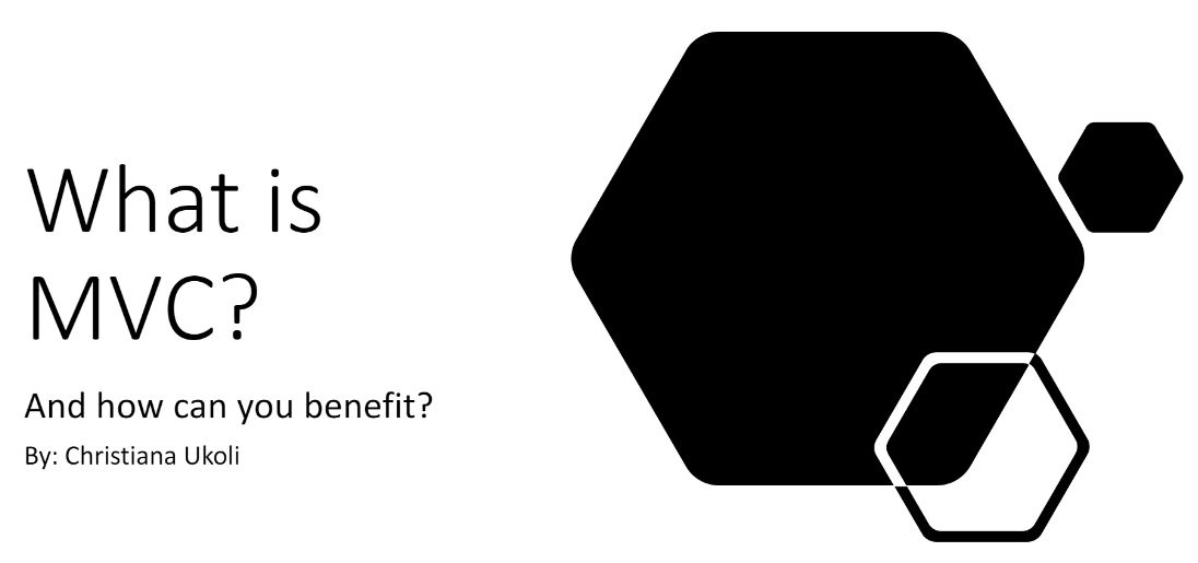 image reading 'What is MVC?'